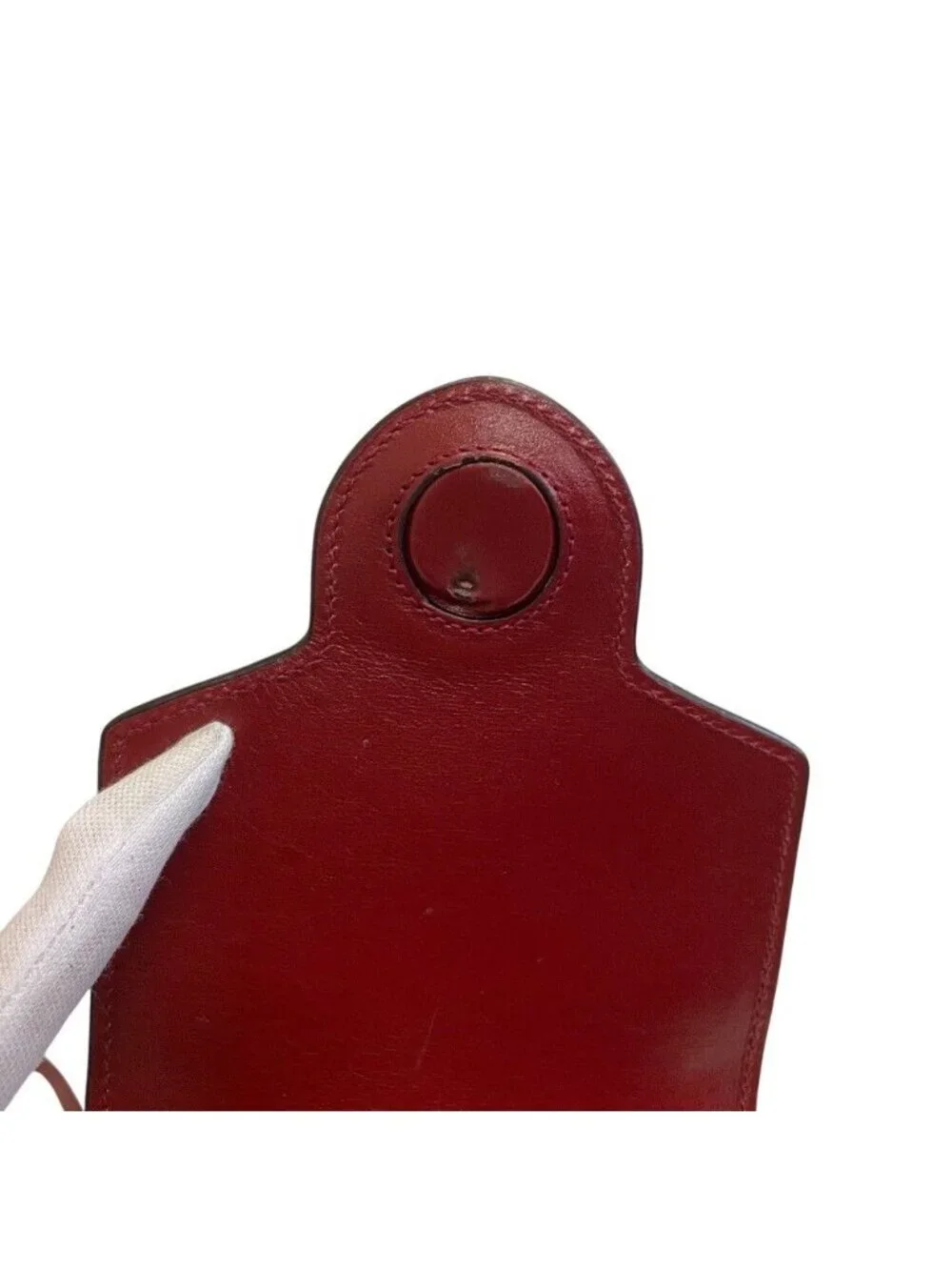 Gucci Horsebit Leather Shoulder Bag Red Crossbody Compact